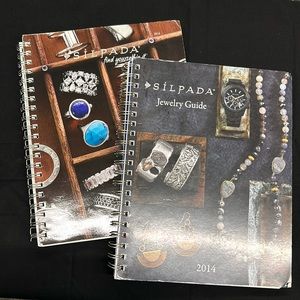 Two 2014 Silpada representative jewelry books